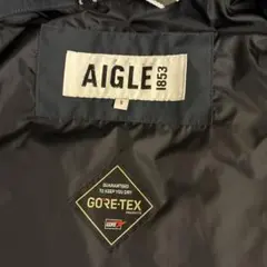 AIGLE GORE-TEX フーデットジャケットネイビー Sのサムネイル