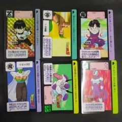 6枚セット】ドラゴンボールカードダス/PPカード ガーリックJr.➕四天王