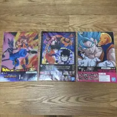 ドラゴンボール　1番くじ　クリアファイル　6枚セット