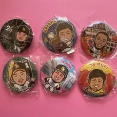 ソフトバンクホークス 若鷹ガチャ6つセット