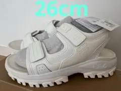 FILA スポーツサンダル ホワイト 厚底　26cmのサムネイル