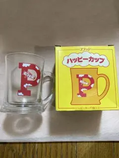 PLUSSY ハッピーカップ プラッシー　非売品　昭和レトロなグラス
