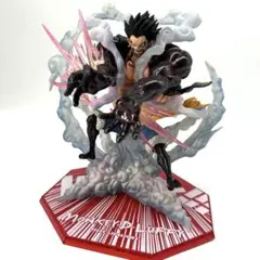 フィギュアーツZERO ルフィ ワンピースフィギュア ギア4 獅子 レオバズーカ