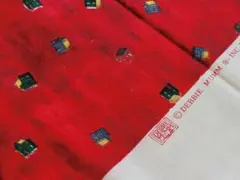 USAコットン Debbie Mumm デビーマム 赤 ハウス柄 カントリー