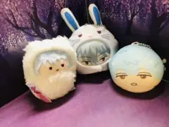 銀魂 ぬいぐるみ サンリオ おまんじゅうにぎにぎマスコット 桂エリザベス高杉定春 銀魂×サンリオキャラクターズ でっかいぬいぐるみ〜定春