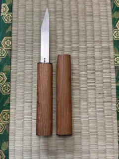 菊大竜 鞘付き 打ち刃物 小刀 青入 - メルカリ
