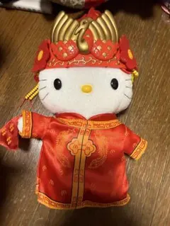 ハローキティ マクドナルド 1999年 チャイナコスチューム ぬいぐるみ