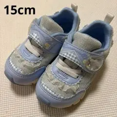 シナモロール　MOONSTAR スニーカー　キッズシューズ　靴　15cm