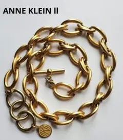 ANNE KLEIN ll　ヴィンテージ　ゴールドチェーンネックレス　ジュエリーのサムネイル