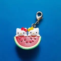 ご当地キティ 熊本限定 スイカ 2つセット ファスナーマスコット - メルカリ