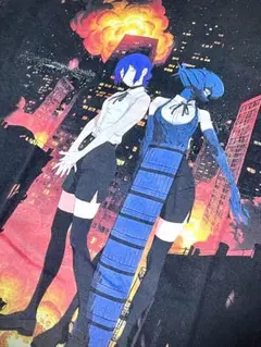 激レア 新品未使用 チェンソーマン レゼ Tシャツ XLサイズ フェード 