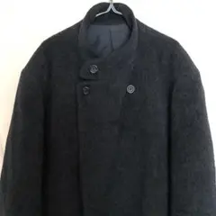 80s 特大3L ビッグサイズ ウールチェスターコート ゆるダボ 　レア