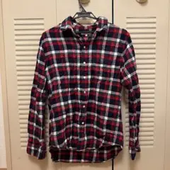 GLOBAL WORK チェック柄長袖シャツ L