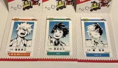 僕のヒーローアカデミア ミニブロマイド 緑谷出久 爆豪勝己 轟焦凍 オリジン