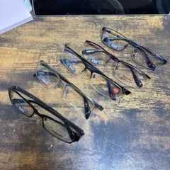 高級老眼鏡 シニアグラス 7本セット ケース付き 日本製 昭和レトロ 