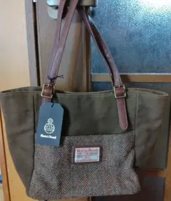 ハリスツイード トートバッグ