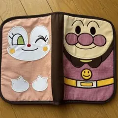 アンパンマン母子手帳ケース マルチケース　　アンパンマン・ドキンちゃん