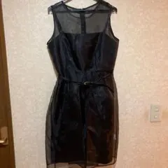 アンドクチュール　重ね着ドレスワンピース