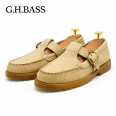 G.H.BASS モンクストラップ スウェード ローファー 23cmのサムネイル