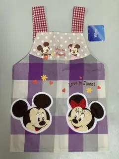 Disney ミッキー ミニー エプロン 100〜110