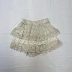 a*n様 NOZOMI ISHIGURO フリル付きベージュショートパンツ - メルカリ