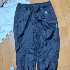 asics 黒 ジャージパンツ M