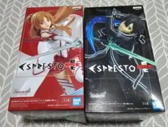 ESPRESTO ソードアート・オンライン キリト　アスナ フィギュア　SAO