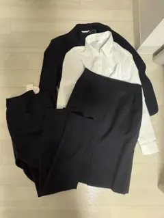 【美品】nline by nozomi リクルートスーツ　洋服の青山　フルセット