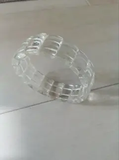 硝子　水晶　ブレスレット