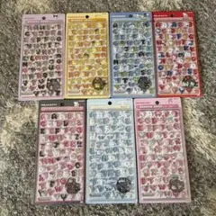 サンリオ　moji 新作　正規品　ボンボンドロップシール　セミコンプ