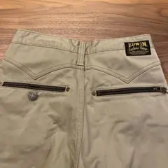 【美品】EDWIN ベージュ チノパン スリムフィット