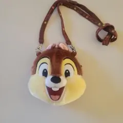 東京ディズニーリゾート　チップ&デール　デール　ポシェット　フェイス