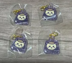 ちいかわ てんしとあくま ミニラメアクリルチャーム　くりまんじゅう　4個セット