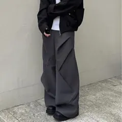 BAOVICTO 変形 新品ワイドパンツ 23SS グレーのサムネイル