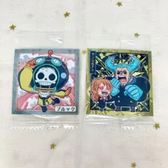 ONE PIECE 大海賊シールウエハース　LOG.8 科学の島　2枚セット