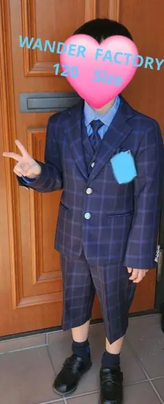 ワンダーファクトリー　スーツ 6点セット　120Size