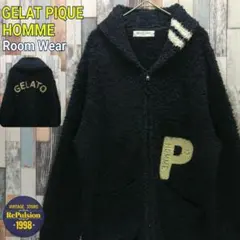 GELAT PIQUE HOMME　ジェラートピケオム　ルームウェア　刺繍ロゴ
