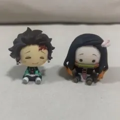 鬼滅の刃 ちょこのっこ2体セット　竈門炭治郎　ねずこ