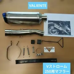にこ様専用 Vストローム250フルエキゾーストマフラー チタンカラー