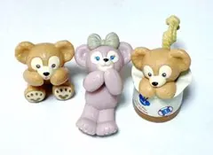 ディズニー 東京ディズニーシー ダッフィ シェリーメイ フィギュア ３点セットのサムネイル
