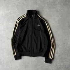 断*】様 17029 アディダス ジャージ 黒金 スリーライン