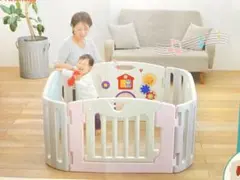 日本育児 ベビーサークル パステルカラー