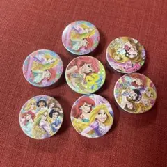 ディズニープリンセス マスキングテープ7個セット