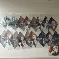 ツイステ ブレイジングジュエル 缶バッジ トレイ・クローバー アニメイト 特典