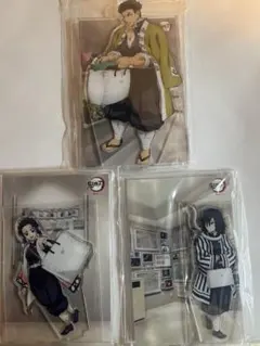 ufotable DINING アクスタ　胡蝶しのぶ　悲鳴嶼行冥　伊黒小芭内