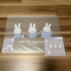 ミッフィー タイトーくじ 【E賞ランチョンマット】【F賞ラバーコースター】セット