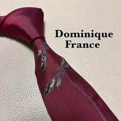 ドミニクフランス ネクタイ　ストライプ　ビジネス　スーツ　トンボ　虫