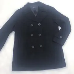 you:th ユース　スクールPコート 黒　LL