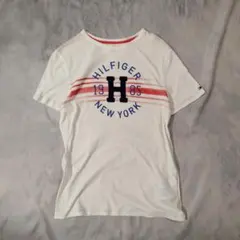 アメカジ TOMMY HILFIGER Tシャツ ロゴ刺繍 英字 フェードのサムネイル