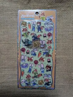 プチドロップステッカー　ディズニーキャラクターズ　ズートピア